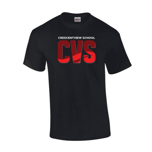 CVS - G200 Gildan Ultra Cotton T-Shirt - Black - CVS Logo